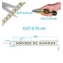 LED Streifen 24V |130 LED/m | 5m | SMD2835 | 950Lm |11W/M | CRI93 | IP20