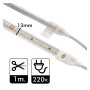 10W LED-Streifen - CUSTOM CUT - Dimmbar 220V AC SMD 2835 120 LED/m IP65 - 13mm