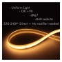 LED COB Streifen 220V | CUSTOM CUT | 840 LED/m | 50m | FLIP CHIP | 1500Lm |16W/M | CRI90 | IP67 | Schneiden 10cm