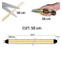 LED COB-Streifen 220V| 320 LED/m |Rolle 50M| FLIP CHIP | 800 Lm | 10W/M | CRI90 | IP65 | Schnitt bei 50 cm