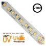 LED-Streifen 220V | 120xLED/m | 20m | SMD2835 | 1450Lm/M | 14W/M | IP67 | Schneiden Sie alle 10cm