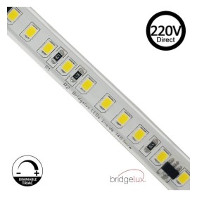 LED-Streifen 220V | 140xLED/m | 20m | SMD2835 | 2566Lm/M| 19W/M | IP67 | Schneiden Sie alle 10 cm