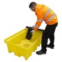 Auffangpalette für 2 Fässer 230L