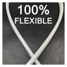 LED-Silikonrohr | FLEX 12-12 | 50m | Zuschneidbar | Für LED-Streifen bis zu 8 mm