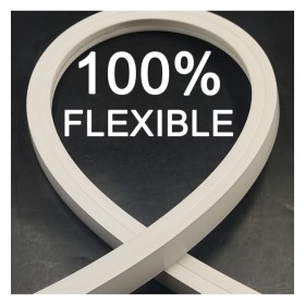 LED-Silikonrohr | FLEX 20-20 | 50m | Zuschneidbar | Für LED-Streifen bis zu 12 mm