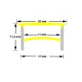 LED-Silikonschlauch | FLEX 15-10 | 50m | Zuschneidbar | Für LED-Streifen bis 12mm