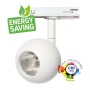 LED Strahler 10W FENIX - Weiss - 1-Phasen Schienensystem - CRI+93