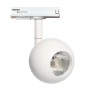 LED Strahler 10W FENIX - Weiss - 1-Phasen Schienensystem - CRI+93