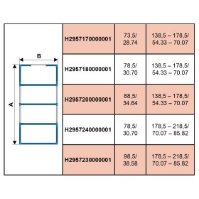 LAUFEN INEO Installationsrahmen für PRO S Marbond - Duschwannen 80 x 180 - 220 cm