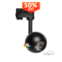 LED Strahler 10W FENIX - SCHWARZ - 3-Phasen Schienensystem - CRI+93