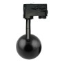 LED Strahler 10W FENIX - SCHWARZ - 3-Phasen Schienensystem - CRI+93
