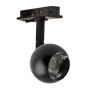 LED Strahler 10W FENIX - Schwarz Chrom - 1-Phasen Schienensystem - CRI+93
