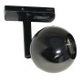LED Strahler 10W FENIX - Schwarz Chrom - 1-Phasen Schienensystem - CRI+93