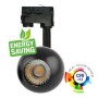 LED Strahler 10W FENIX - Schwarzes Chrom - 3-Phasen Schienensystem - CRI+93