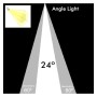 LED Strahler 30W BERNA Chromsilber Einphasen-Stromschiene DOB Driverless
