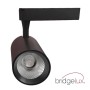 LED Strahler 30W PARMA Schwarz 1-Phasen Schienensystem CRI +92