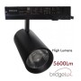 LED Strahler 40W -34W - MAYA - Schwarz - 3-Phasen DRIVER PHILIPS Schienensystem - CRI+92 - UGR13 - HIGH LUMEN 140Lm/W