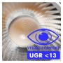 LED Strahler 40W -34W - MAYA - Schwarz - 3-Phasen DRIVER PHILIPS Schienensystem - CRI+92 - UGR13 - HIGH LUMEN 140Lm/W