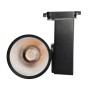 LED Strahler 40W GRAZ Schwarz BRIDGELUX Chip 1-Phasen Schienensystem CRI +98