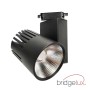 LED Strahler 40W GRAZ Schwarz BRIDGELUX Chip 1-Phasen Schienensystem CRI +98