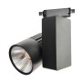 LED Strahler 40W GRAZ Schwarz BRIDGELUX Chip 1-Phasen Schienensystem CRI +98