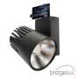 LED Strahler 40W GRAZ Schwarz BRIDGELUX Chip 3-Phasen Schienensystem CRI +90