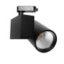 LED Strahler 40W MADRID Schwarz BRIDGELUX Chip 1-Phasen Schienensystem CRI+98