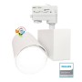 LED Strahler 40W MADRID Weiss BRIDGELUX Chip 3-Phasen Schienensystem CRI+98