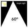 LED Strahler 40W MADRID Weiss BRIDGELUX Chip 3-Phasen Schienensystem CRI+98