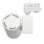 LED Strahler 40W MADRID Weiss BRIDGELUX Chip 3-Phasen Schienensystem CRI+98