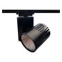 LED Strahler 40W UPPSALA Schwarz BRIDGELUX Chip 1-Phasen Schienensystem CRI+98
