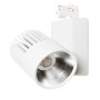 LED Strahler 40W UPPSALA Weiss BRIDGELUX Chip 3-Phasen Schienensystem CRI+98