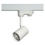 LED-Schienenstrahler 8W Dreiphasen - WEISS - Dimmbar Triac - 24º - HOHE LUMEN 150Lm/W - CRI+98