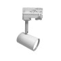 LED-Schienenstrahler 8W Dreiphasig - Weiss - 24º - Hohe Lichtleistung 165 Lm/W