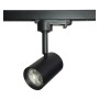 LED-Schienenstrahler 8W Einphasig - SCHWARZ - 24º - HOHER LUMEN 165Lm/W