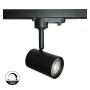 LED-Schienenstrahler 8W Einphasig SCHWARZ - Dimmbar Triac - 24º - HOHER LUMEN 150Lm/W - CRI+98