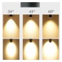 LED-Strahler - 28W - LEIPZIG - Drehstromschiene - Treiber VOSSLOH - Verstellbare Optik - 36º-60º