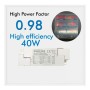 PACK 8stk. LED Panel 60x60 -SLIM FRAME- 40W - Philips Driver - UGR19 - ENEC