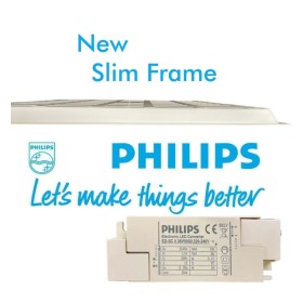 PACK 10pcs. Panneau LED 60x60 4000Lm | CADRE MINCE | Pilote Philips 40W | Aluminium | Garantie de 5 ans