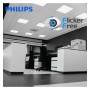 PACK 10stk. LED-Panel 60x60 4000Lm | SLIM FRAME | Philips-Treiber 40W | Aluminium | 5 Jahre Garantie