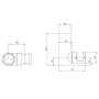 Villeroy & Boch Universal Showers Handbrausehalter rund