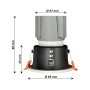 Der 15W LED-Rundstrahler - WEIss - CRI+92 - IP65 - UGR13
