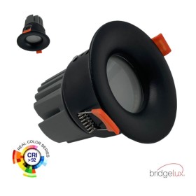 Downlight LED CIRCULAR 15W - CURVE - SCHWARZ - CRI+92 - IP65 - UGR13