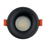 Downlight LED CIRCULAR 15W - CURVE - SCHWARZ - CRI+92 - IP65 - UGR13