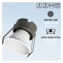 Einbau-LED 6W - 9W - 12W - LUMIS - Bridgelux-Chip - UGR11 - 3CCT - CRI +92 - Austauschbare Front