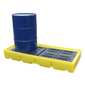 Auffangpalette für 3 Fässer 228L