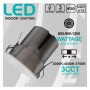 Einbau-LED 6W - 9W - 12W - OMNIA - Bridgelux Chip - UGR11 - 3CCT - CRI +92 - Austauschbare Front