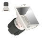 LED Downlight 15W - CHROM - QUADRATISCH - CRI+92 - UGR13
