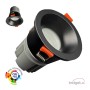LED Downlight 15W - SCHWARZ RUND - CRI+92 - IP65 - UGR13