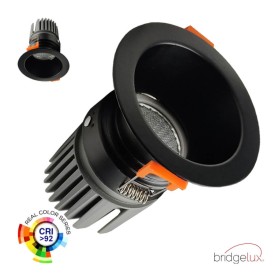 LED Downlight 15W - SCHWARZ RUND - CRI+92 - UGR13